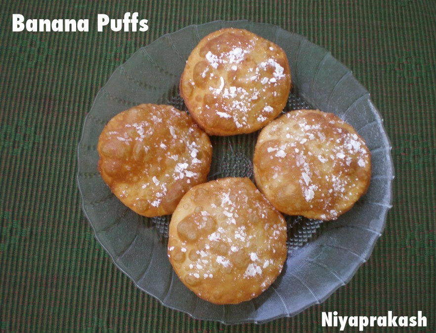 Niya's World Deep fried Banana Puffs
