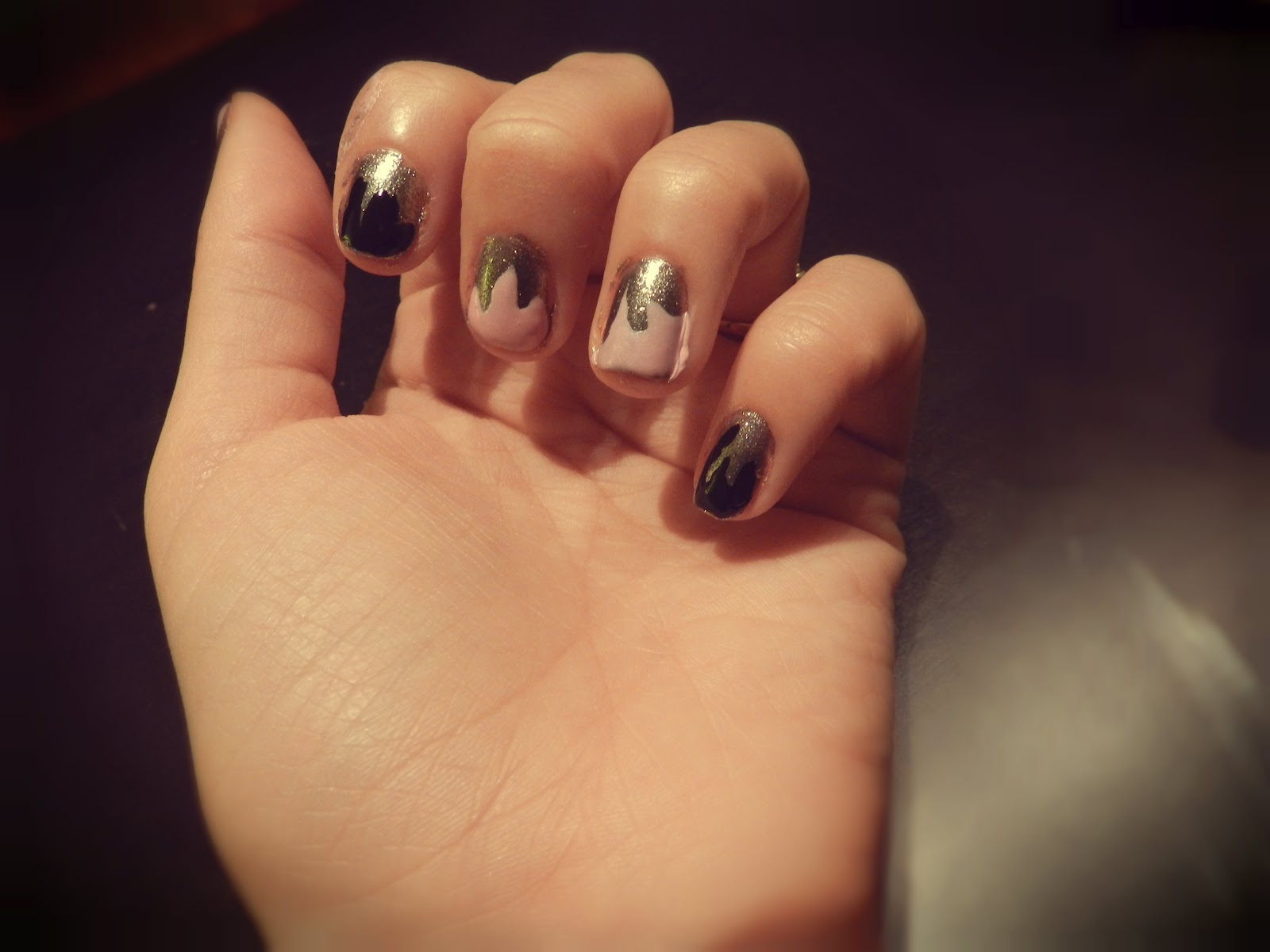 Nailspiration Drip Nail Art Fashionista New York Girl