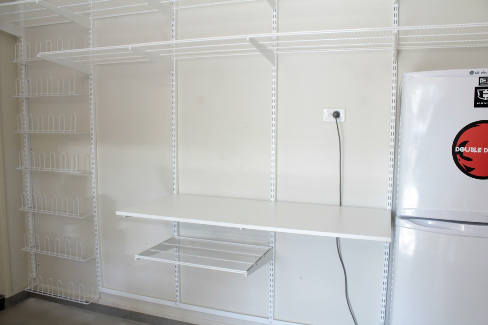 Flexible storage solutions perfect for a person that changes her mind