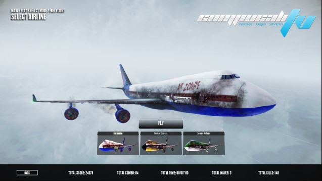 Zombies On A Plane PC Full
