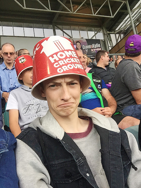 kfc bucket hat cricket