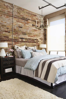 Exposed Brick And Plaster Walls For The Interior Design Of Your Bedroom , Home Interior Design Ideas , http://homeinteriordesignideas1.blogspot.com/