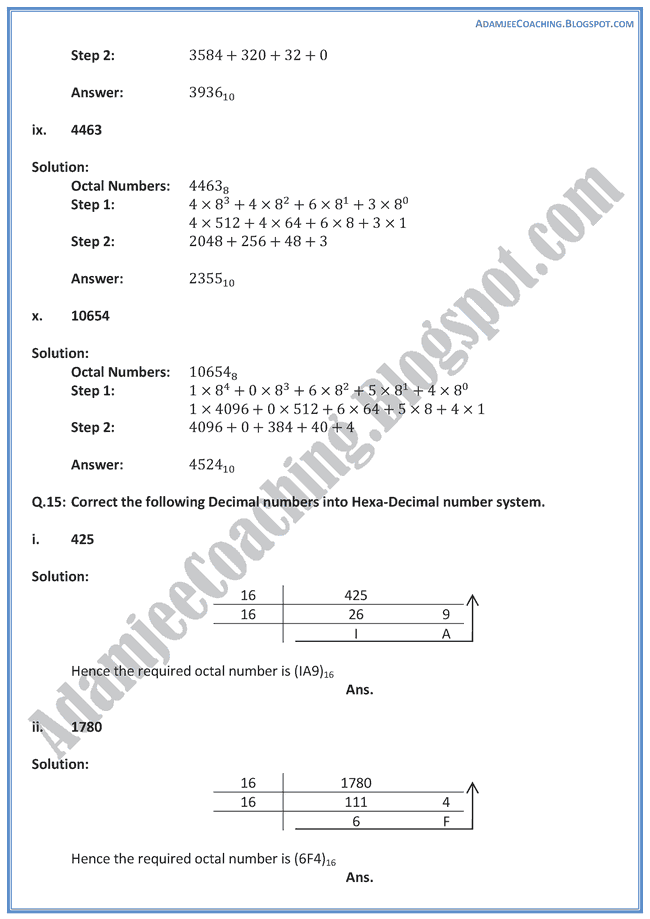 Data-Representation-Descriptive-Question-Answers-Computer-IX
