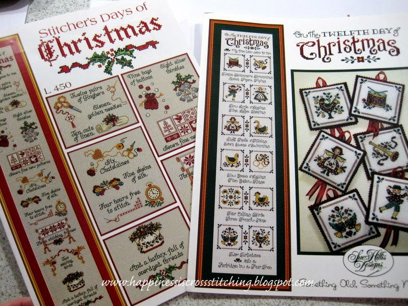 Happiness is Cross Stitching Cross stitching, recent stash buying and