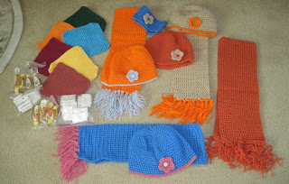 crocheted items for homeless
