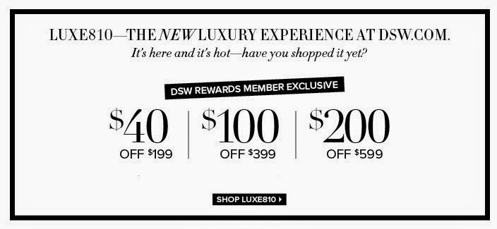 dsw coupons