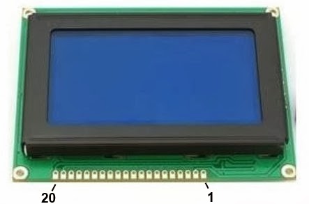 Display gráfico LCD 128x64 - ST7920 - Arduino e Cia