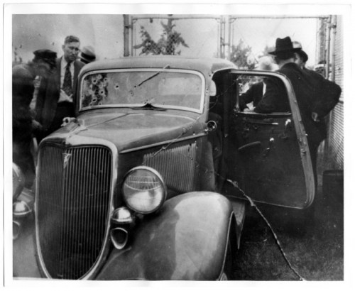 Real Bonnie and Clyde Death Car