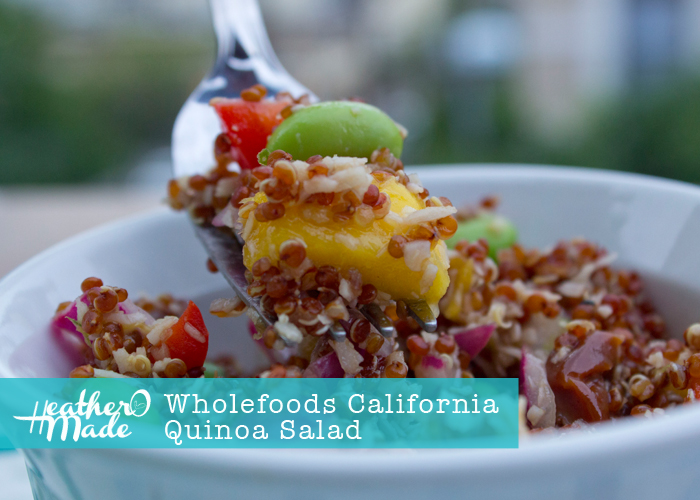 Heather O Made Wholefoods California Quinoa Salad