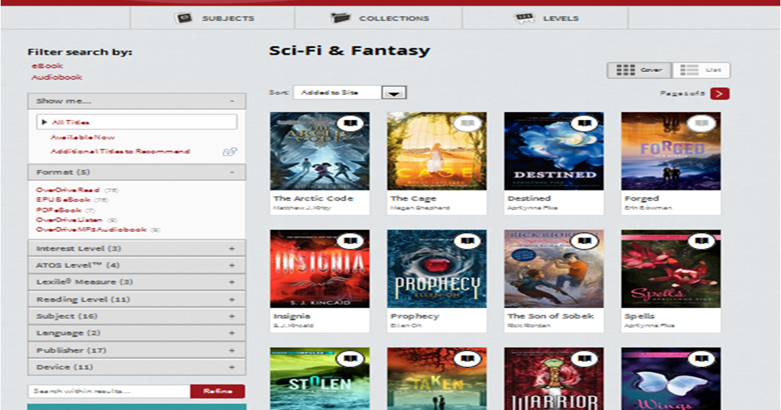 Mrs. ReaderPants Saturday ShoutOut OverDrive Digital Library