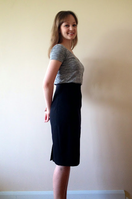 Diary of a Chain Stitcher: Black Stretch Crepe Ultimate Pencil Skirt from Sew Over It