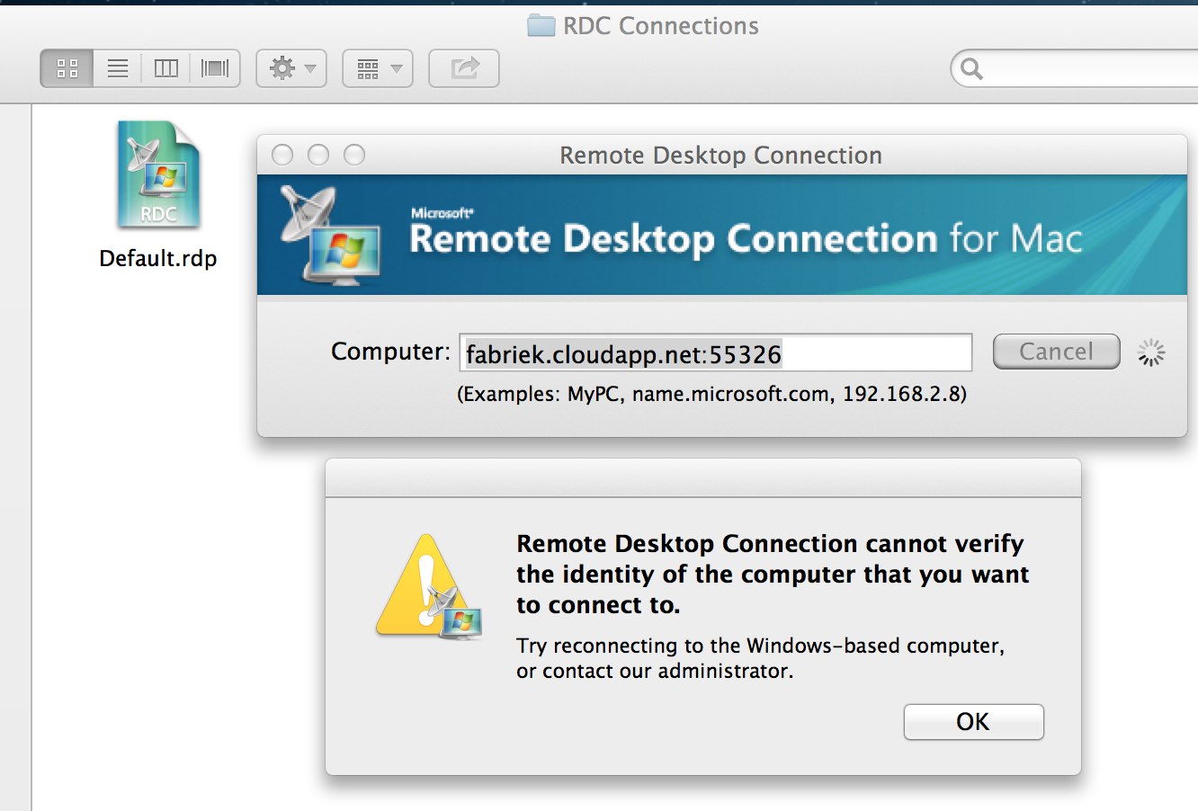 microsoft remote desktop connection client for mac version 2.1.1 110309 download