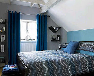 Bedroom on Living Room Design Blue Bedroom Ideas