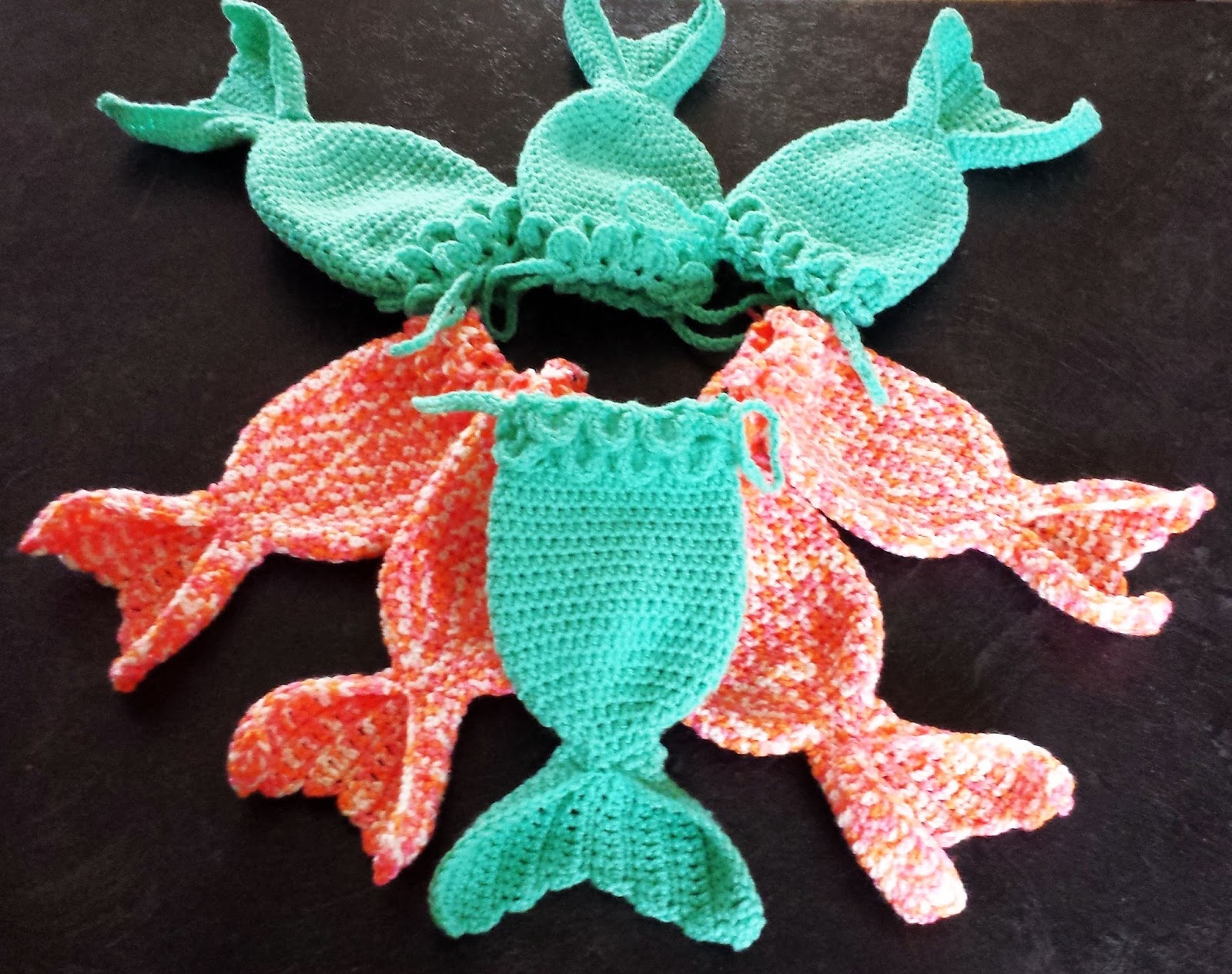 New Patterns & Supplies - Fish Wristlet Yarn Holder Bag Crochet Pattern