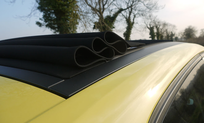 Renault Twingo folded electric roof