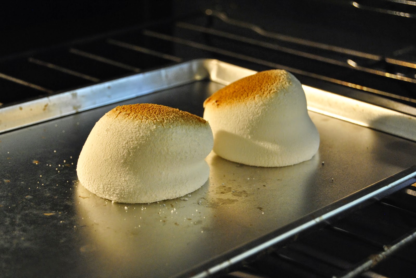 the girl with Panache Roasting Marshmallows Indoors?