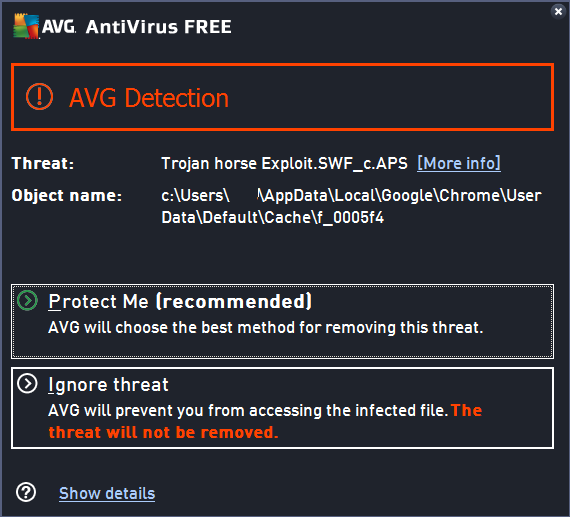 html framer avg false positive html framer avg false positive