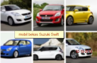 daftar harga mobil bekas suzuki swift 2013