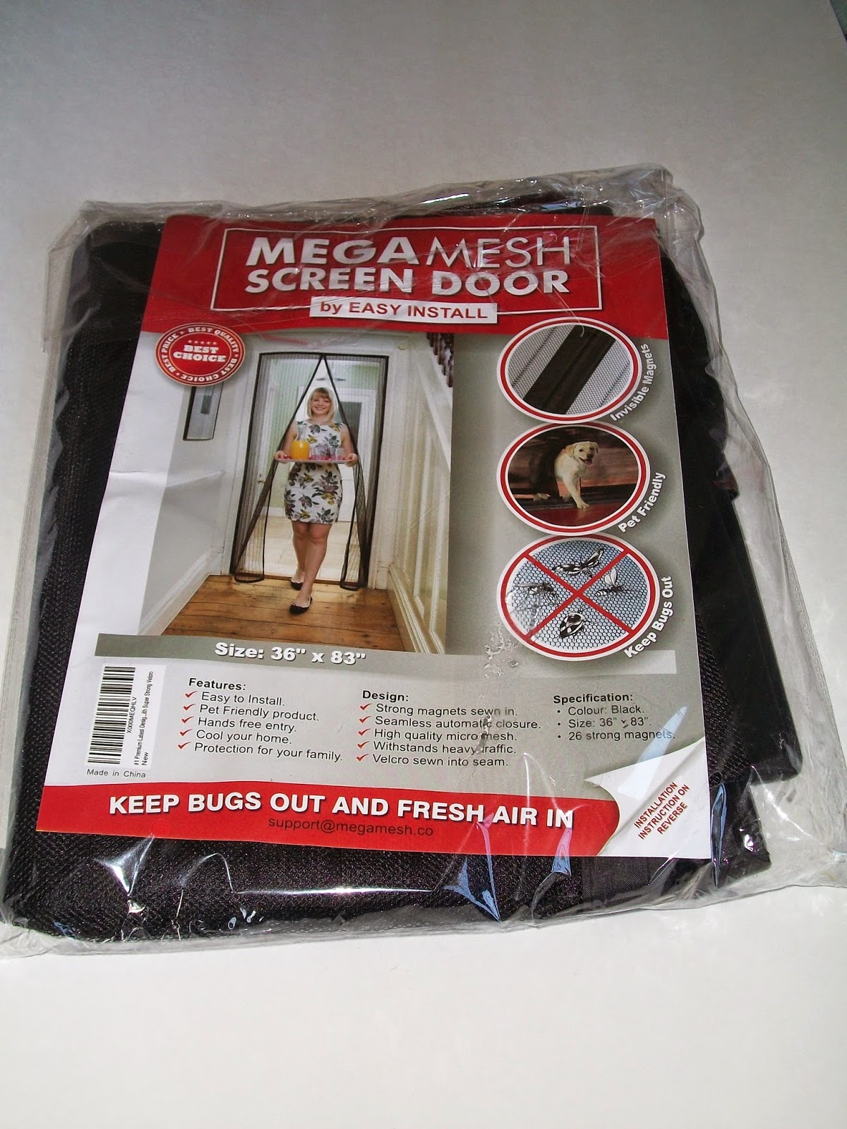 Mom Knows Best Mega Mesh Premium Magnetic Screen Door Is A Low