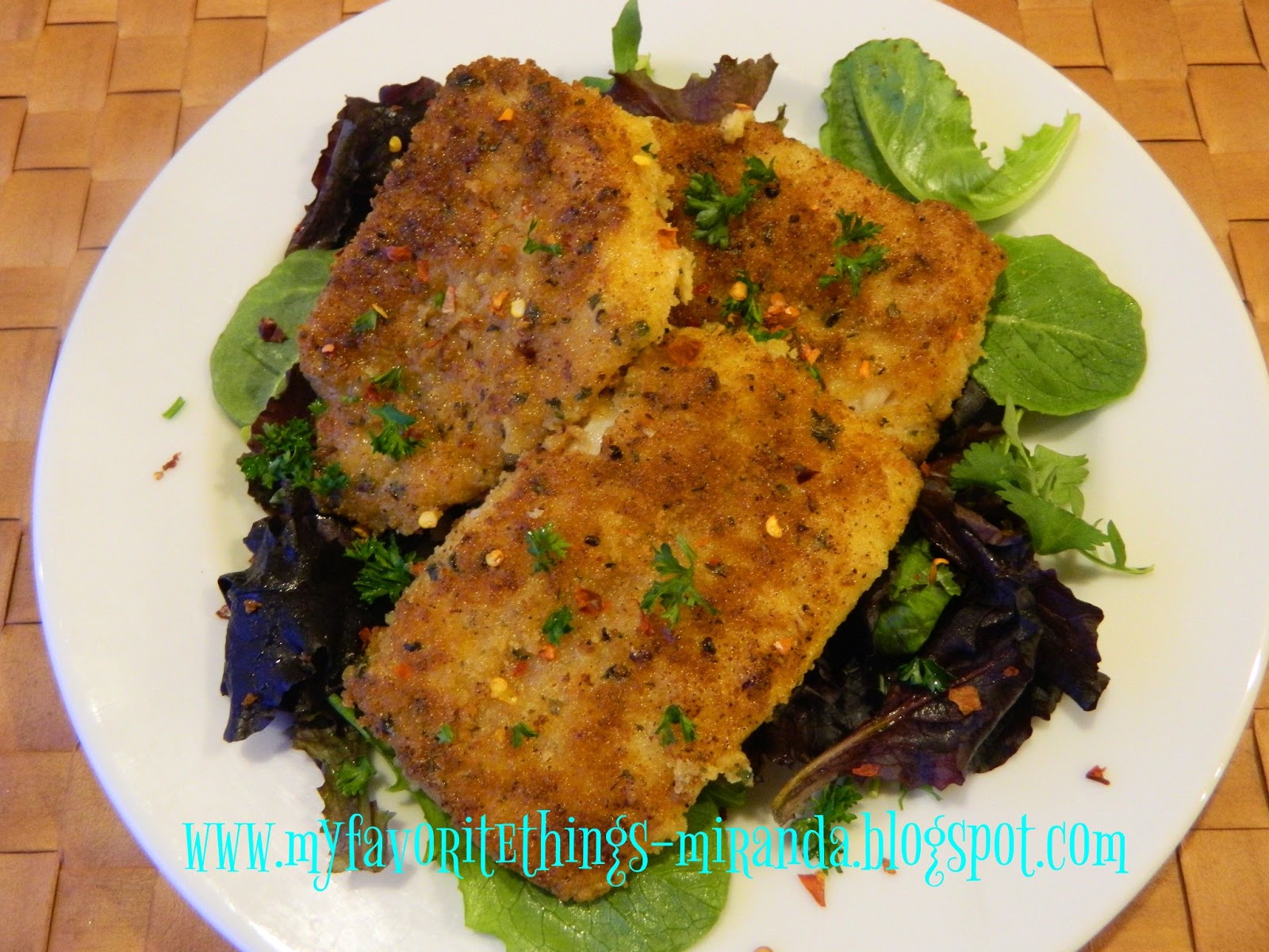 My Favorite Things: Savory Panko Breaded Cod Fillets