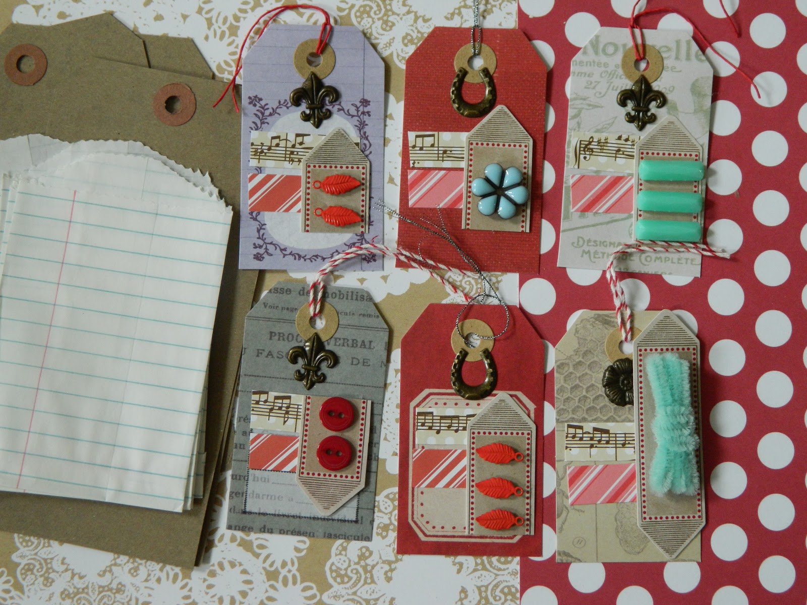 the vintage umbrella Gift wrapping kit