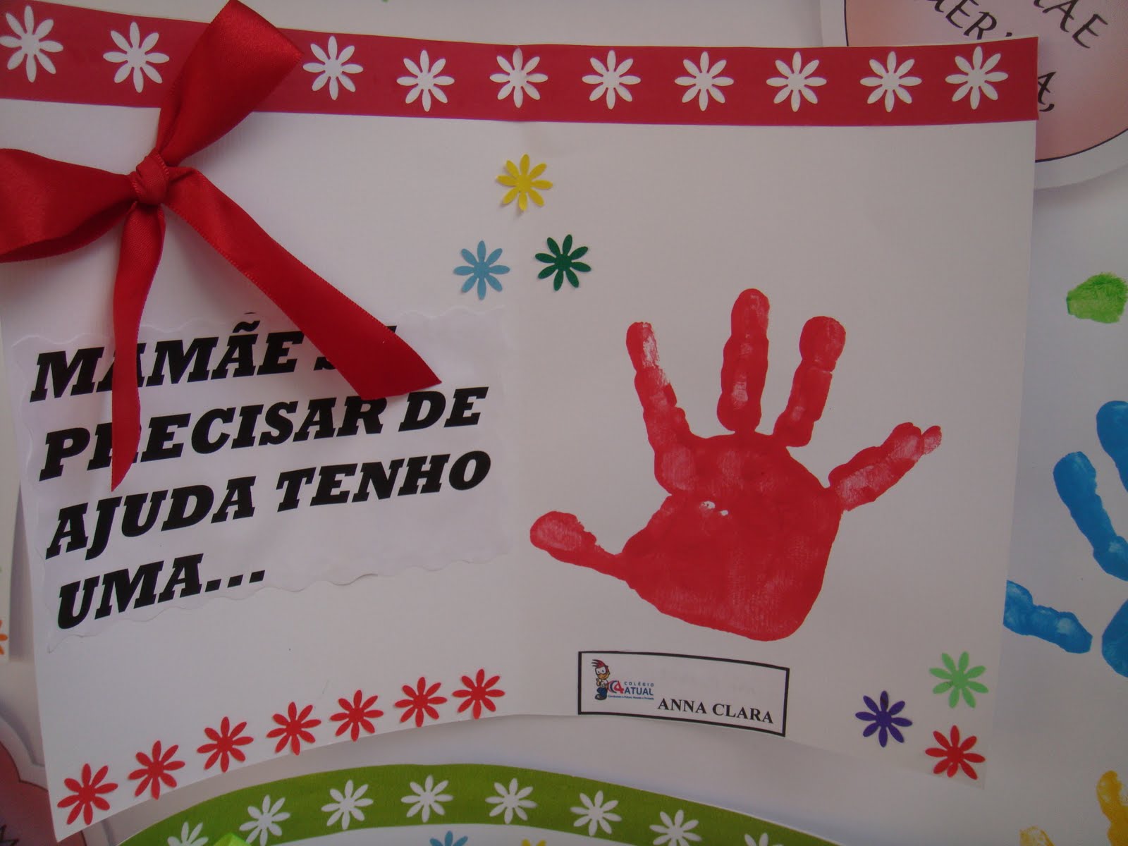 Idéias e vivências da Lú: Cartões para Dia das mães