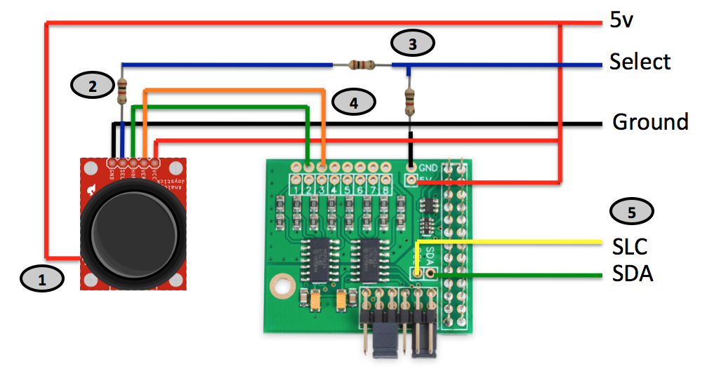 The Making Of A Maker Integrating A Joystick Via I2c With