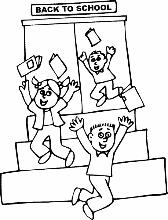 Back To School Coloring Pages Back To School Coloring Pages