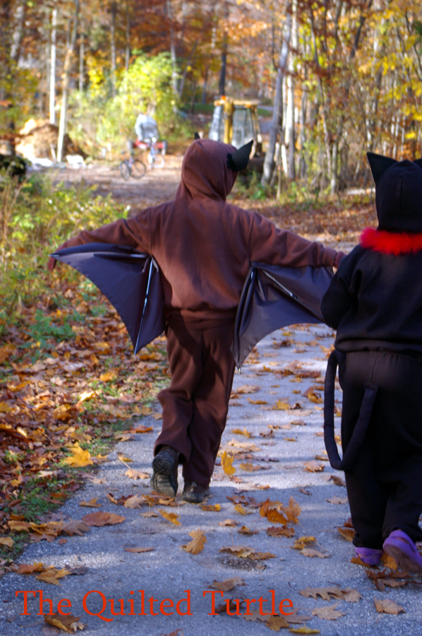 The Quilted Turtle Halloween 2012 Little Brown Bat