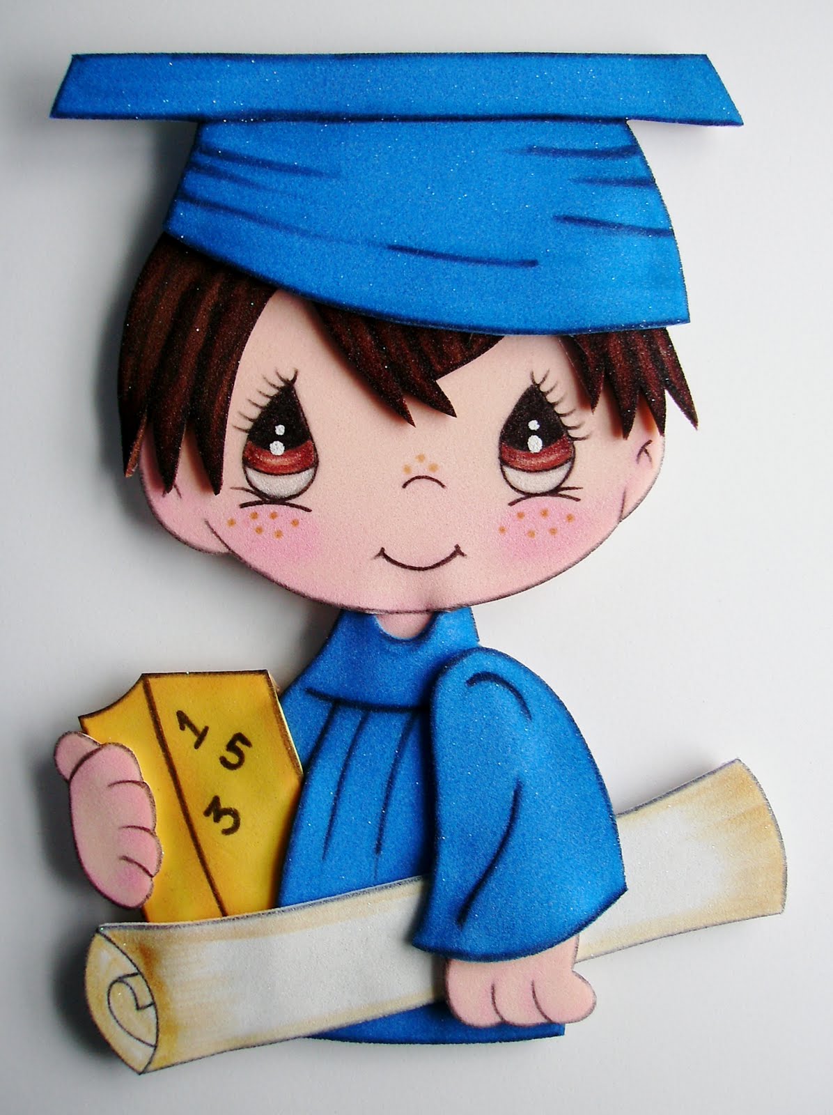 muñecas de graduacion en foami