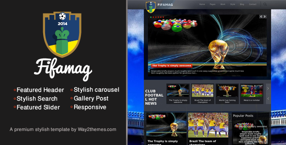 Fifa world cup 2014 responsive blogger template Fifa world cup 2014 responsive blogger template