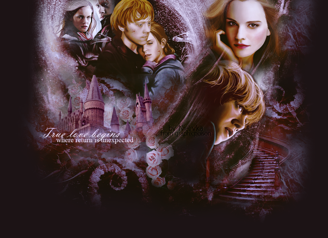 Ron i Hermiona - Kochać kogoś, to przede wszystkim pozwalać mu na to, żeby był, jaki jest.