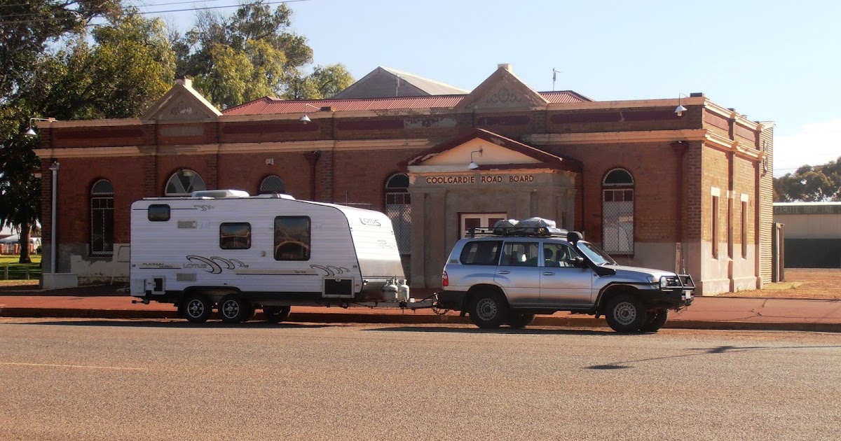 The Clarke's Aussie Adventure 1 August 2013 Goldminer Tourist Caravan Park, Kalgoorlie