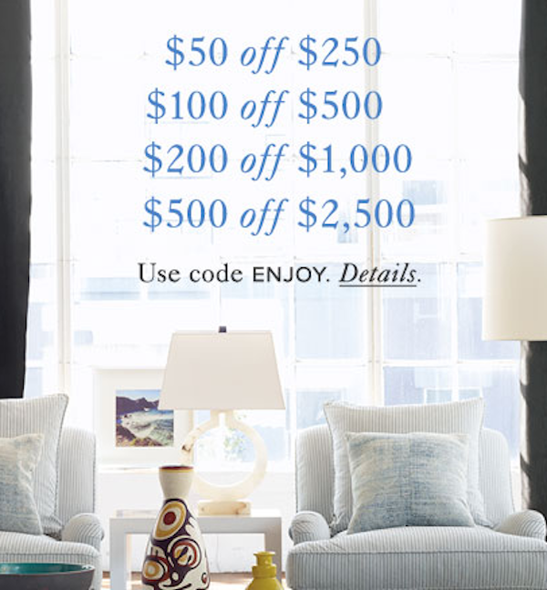 My LuxeFinds Home Guide Serena & Lily Sale Take 100 off 500