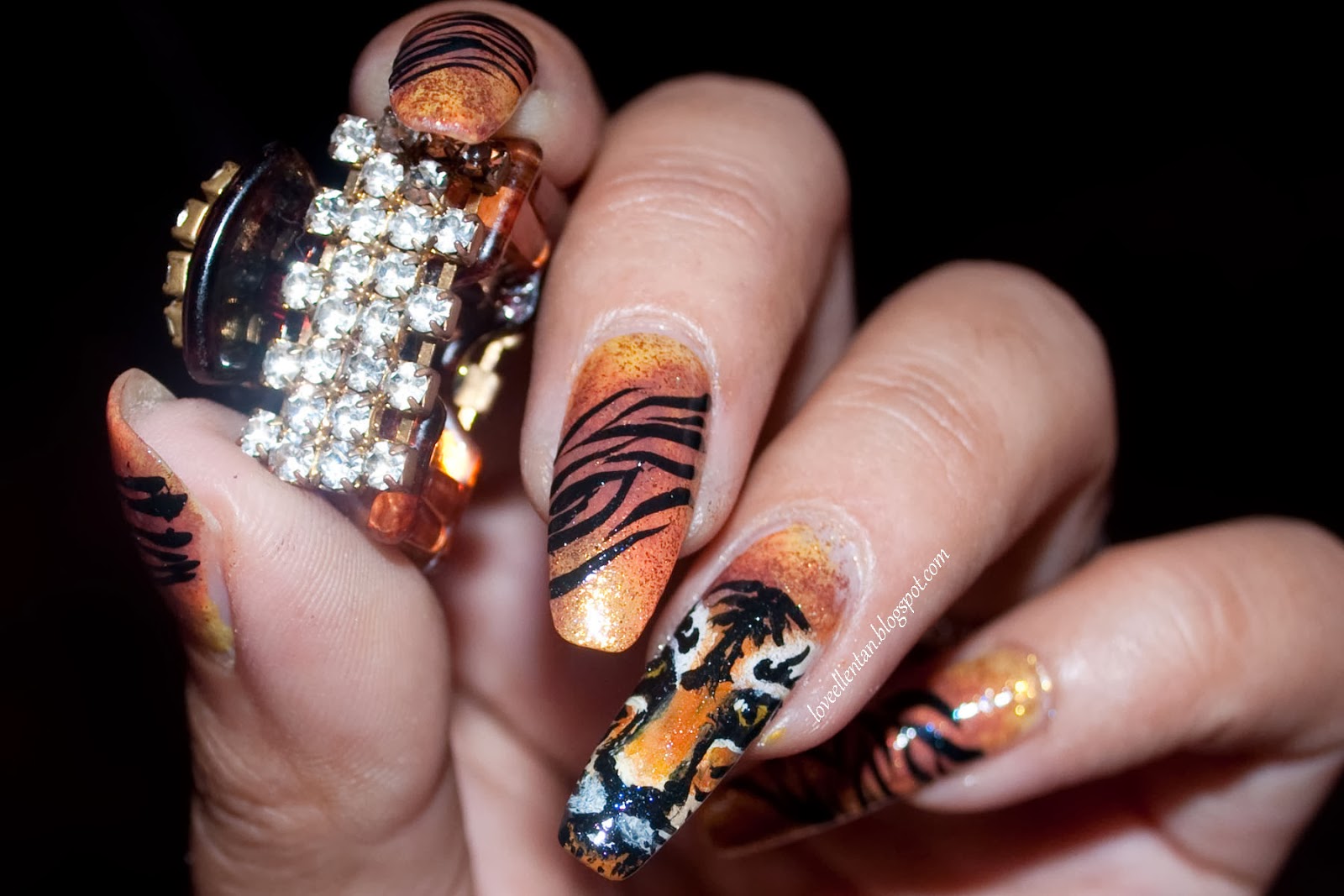 10 Trendy Year of the Tiger Nail Art Ideas for a Roaring Manicure - wide 10
