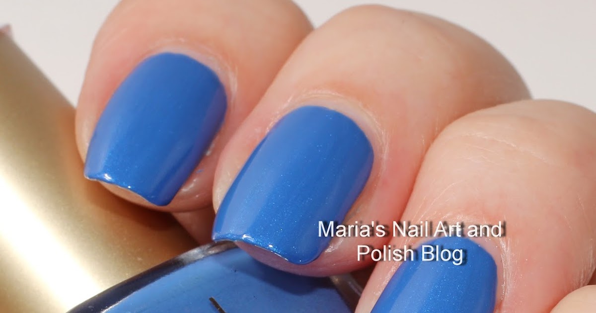 Marias Nail Art and Polish Blog L'Oreal Notting Hill Blues