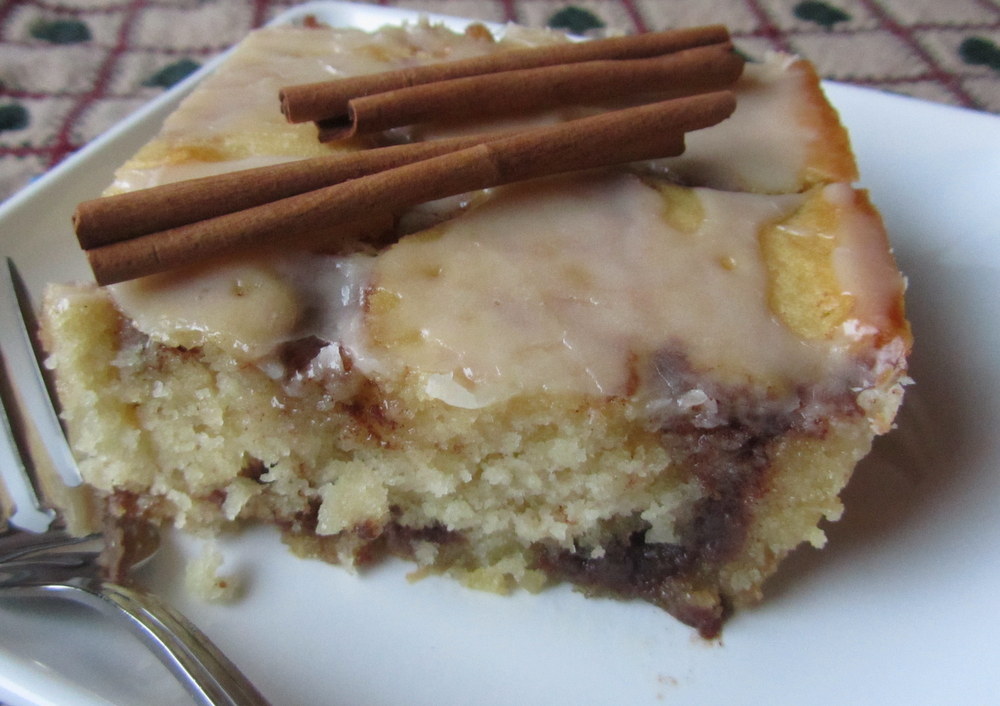 Mennonite Girls Can Cook Cinnamon Bun Cake