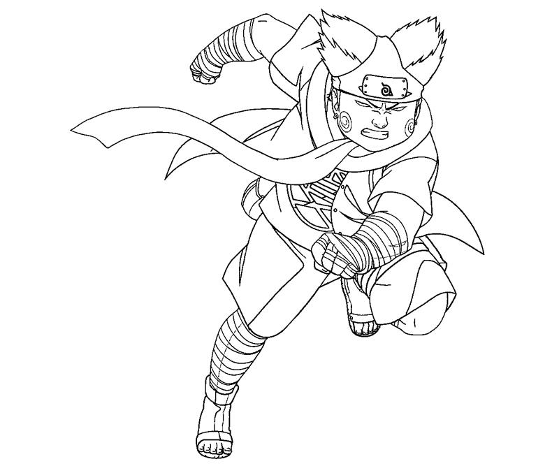 Choji Akimichi 10 Coloring | Crafty Teenager