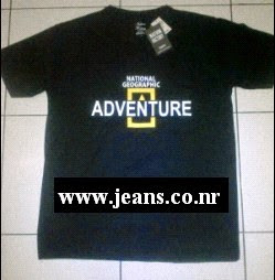 grosir kaos National geograhics, Adventure, dll