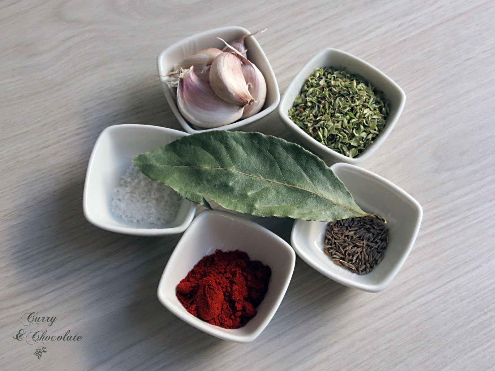 Ingredientes del adobo Ingredientes del adobo