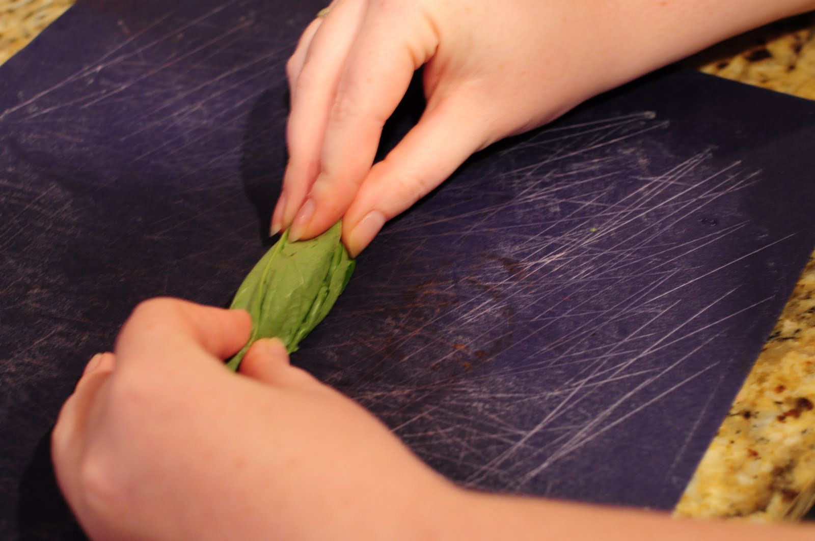 Graduate Gourmet How To Chop Basil