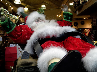 3 Faces of Santa Claus New York City