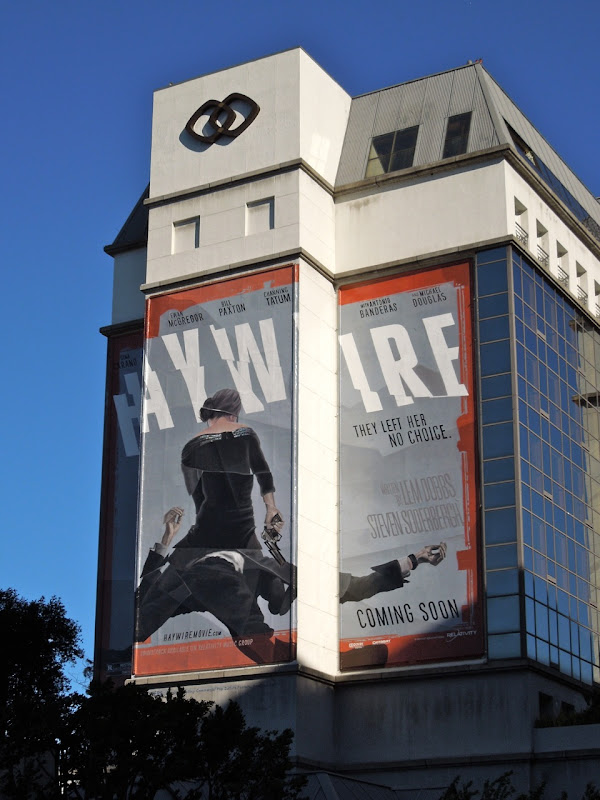 Haywire movie billboard