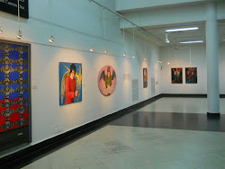 Exposición "Fulguraciones" pinturas