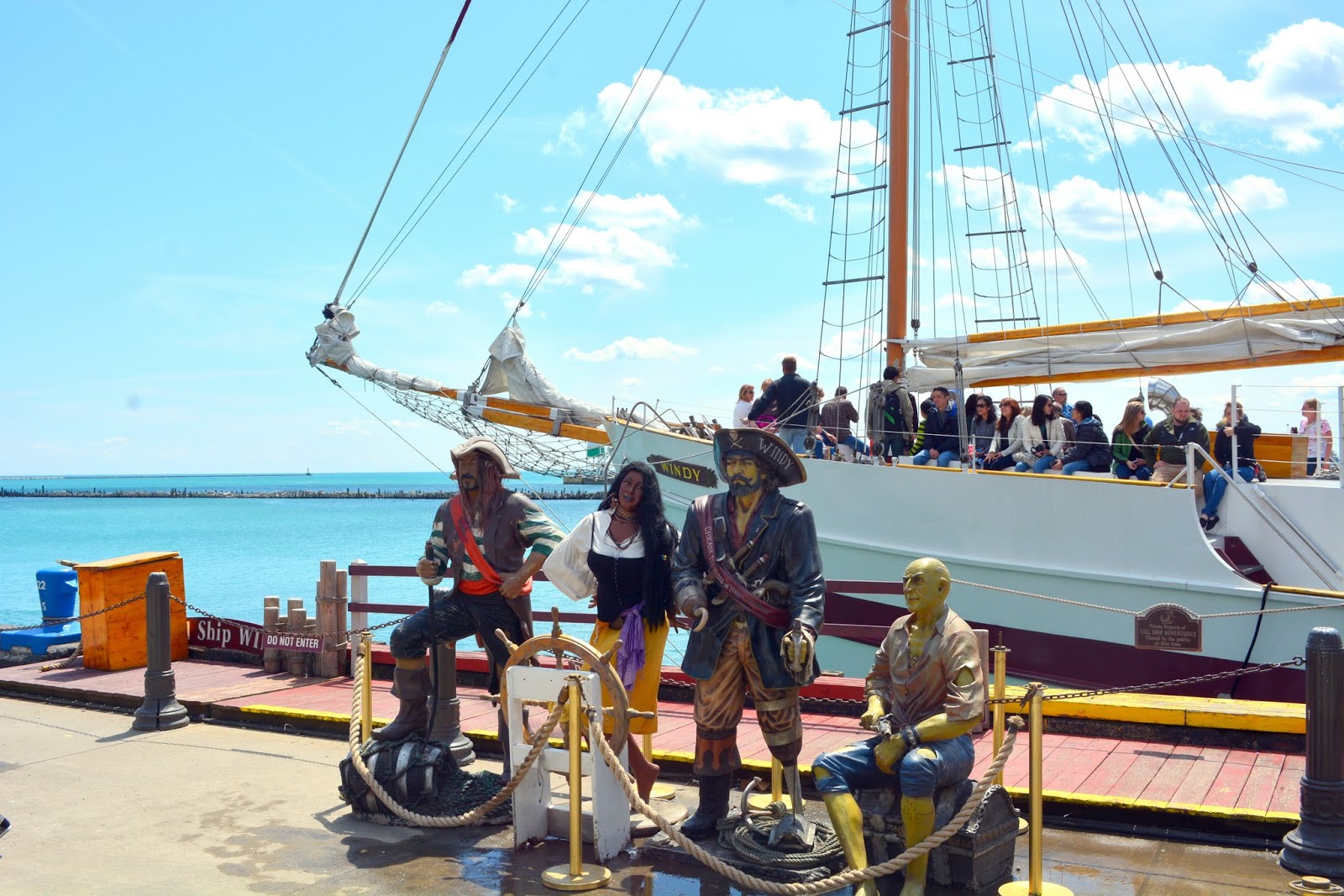 Mille Fiori Favoriti Tall Ship Windy Cruise of Lake Michigan