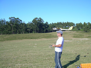 Preparando el vuelo.