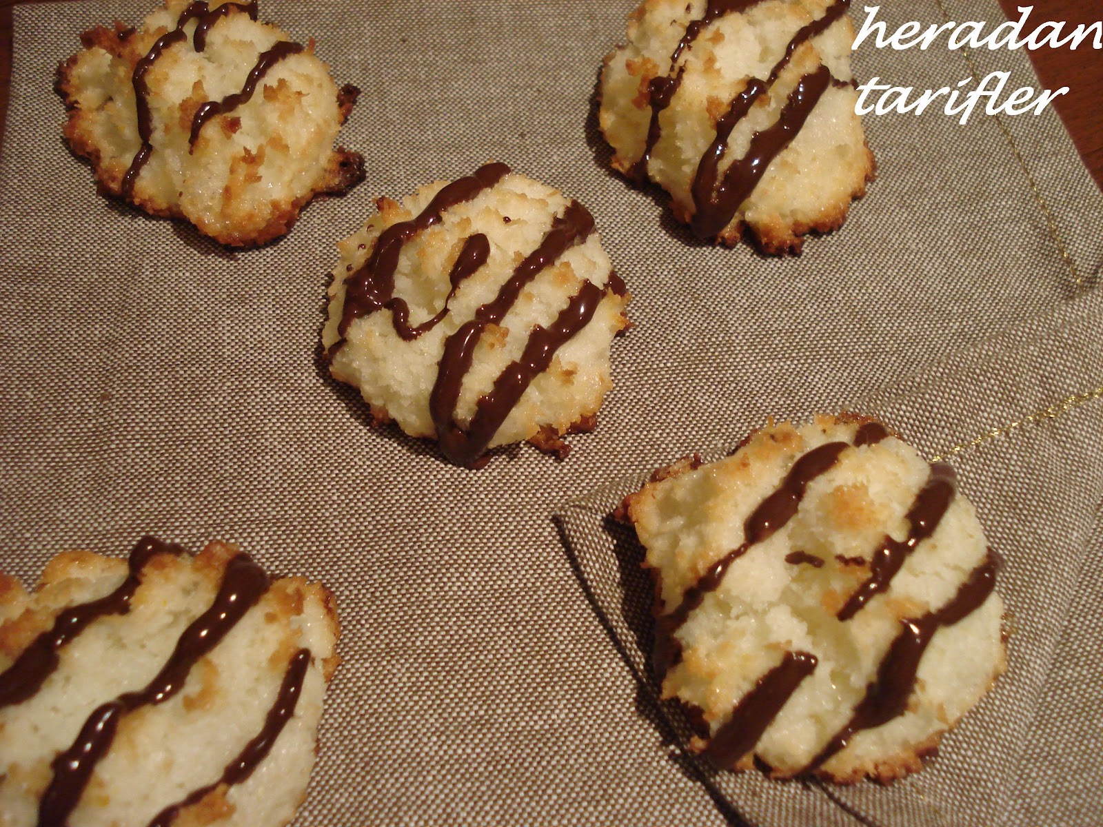 cafe de hera Coco Cookies ( Hindistan Cevizli Kurabiye )