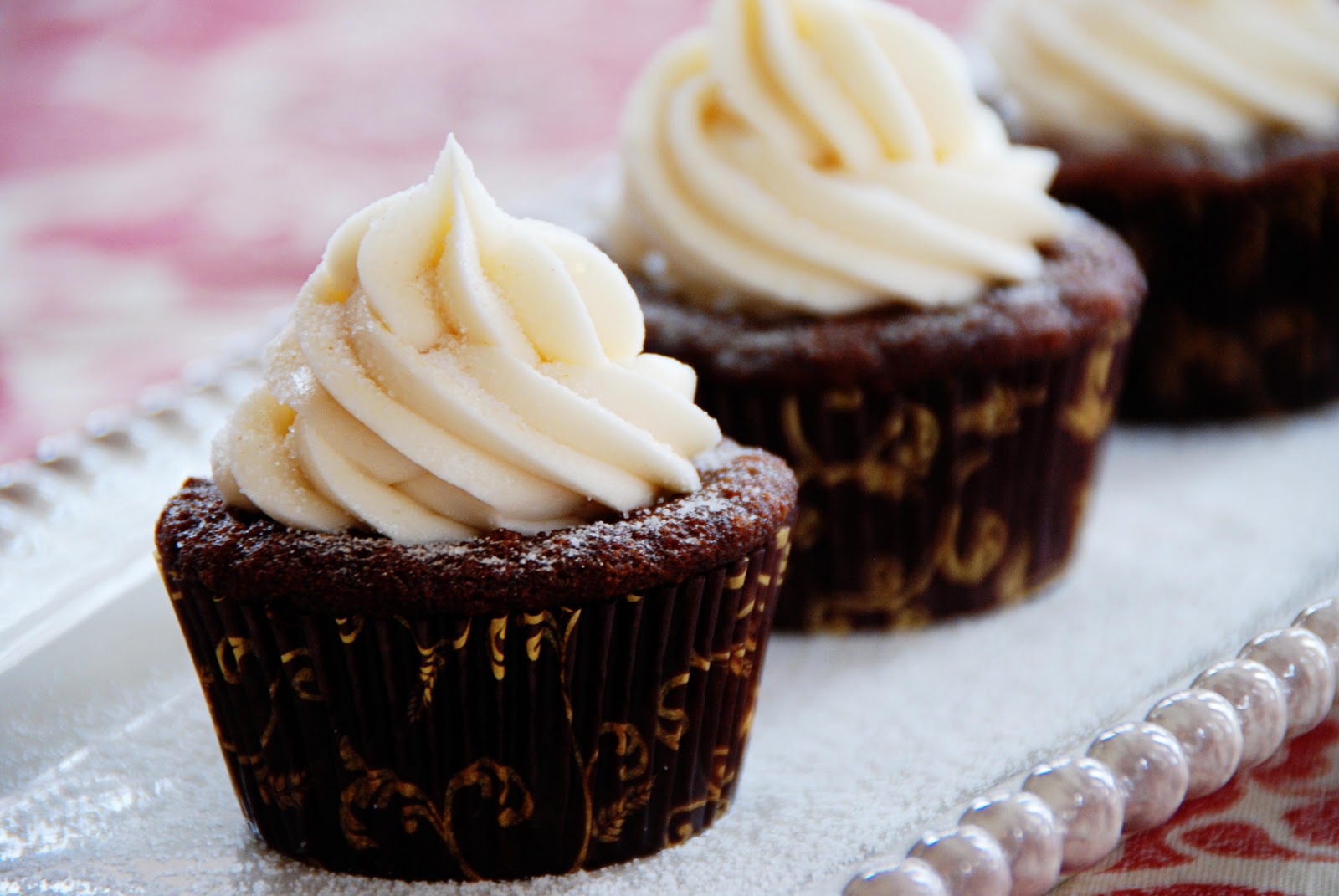 Ginger and Molasses Cupcakes