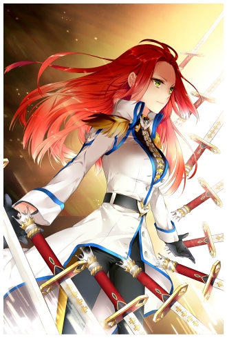 sword girls full characters gorgeous