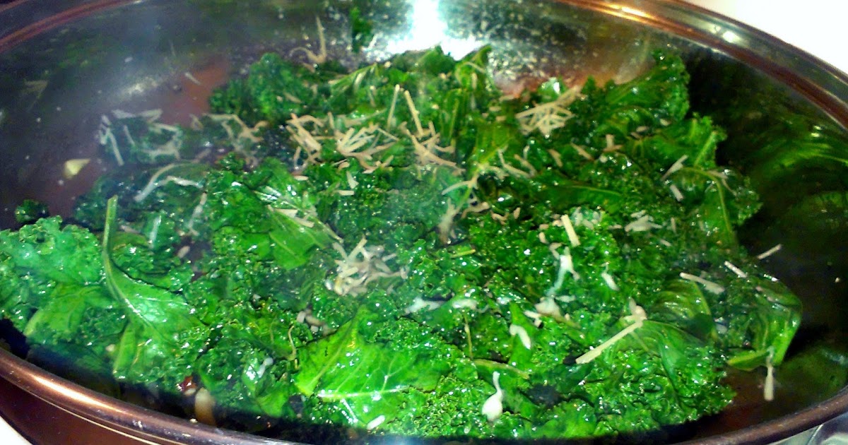 Menu Ideas for Busy Moms Sauteed Kale with Parmesan and Balsamic Vinegar
